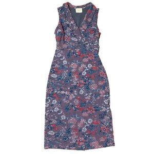 Anthropologie‎ Maeve Sleeveless Jacquard Dress Size 2